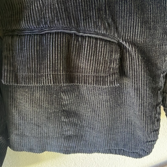 Vintage Wet Seal Corduroy Gray/Black Blazer Size Small - Picture 9 of 14